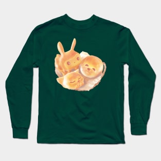 Adorable Animal Shaped Bread Long Sleeve T-Shirt